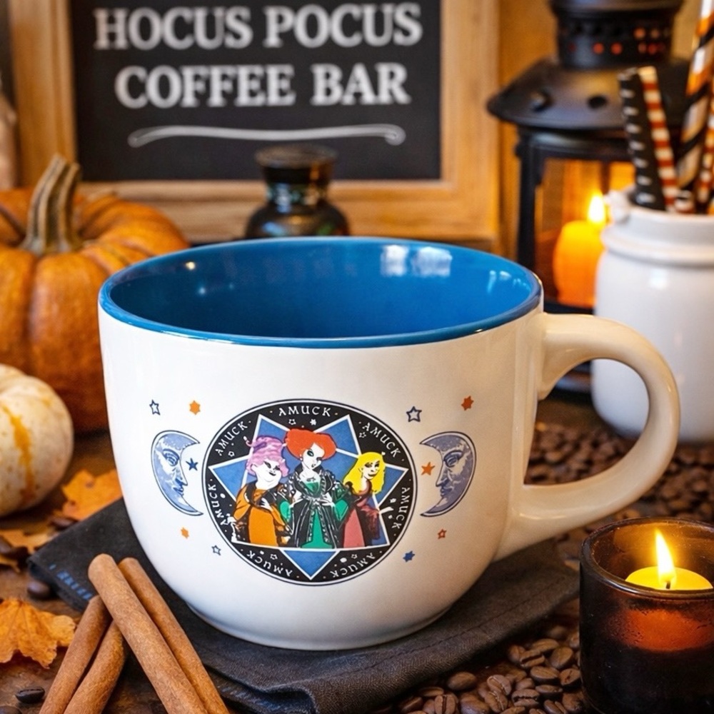 Hocus Pocus Sanderson Sisters Amuck Oversized Mug Halloween Disney Cup 24 Ounce